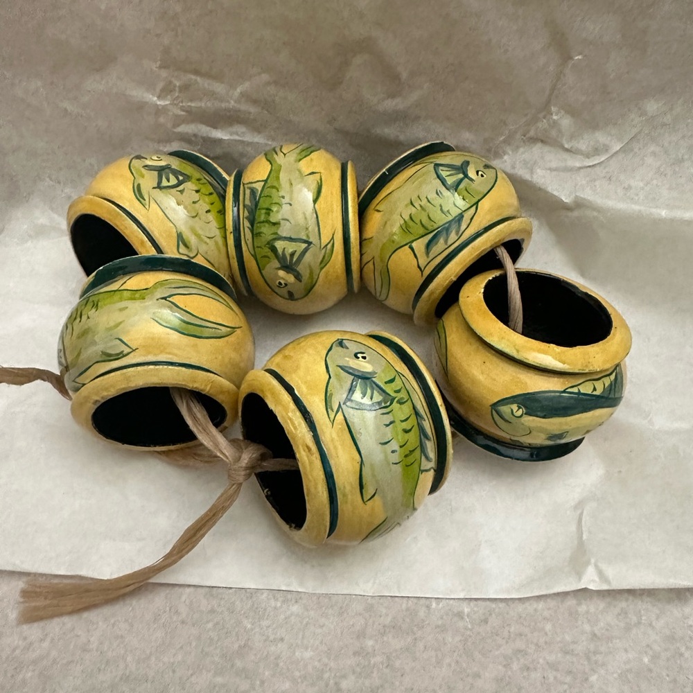 Wooden Napkin Rings